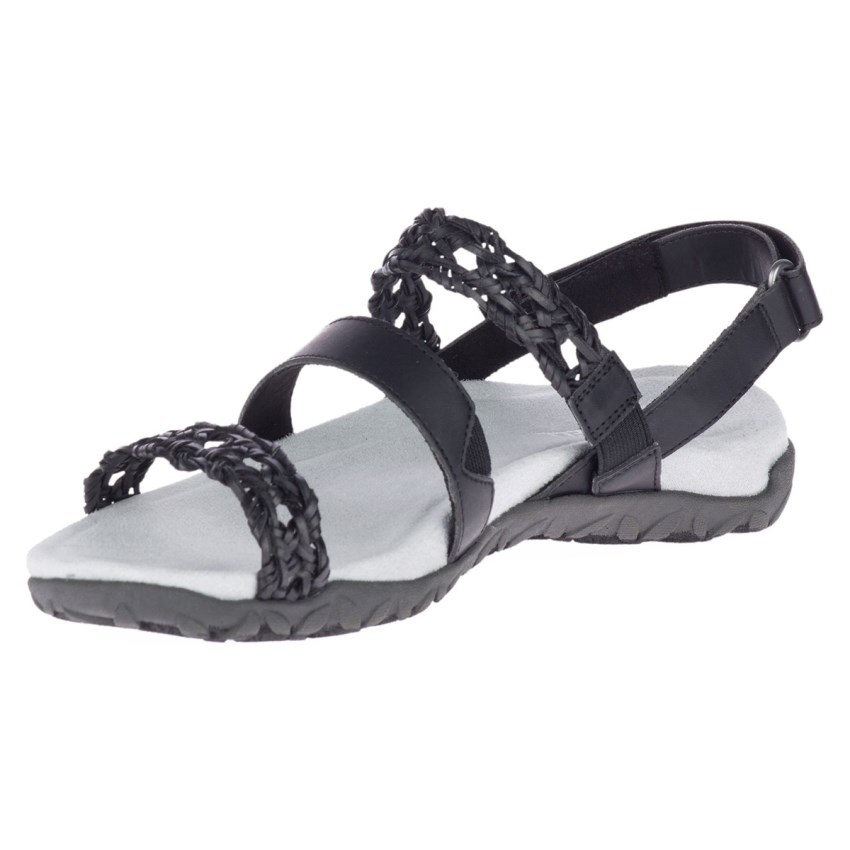 Sandales Merrell Terran Braid Slingback Noir Femme | D.C.DSGO